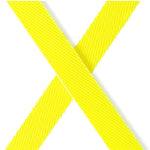 Flexi Rollijn Giant Tape Neon Zwart / Geel