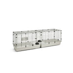 Savic Clubix 200 Knaagdierkooi Zwart / Lichtgrijs