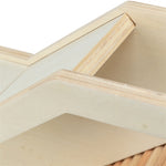 Trixie Observatiebox Muis / Hamster Met Tunnel Onbehandeld Hout