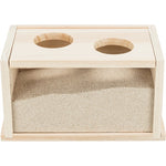 Trixie Zandbad Hamster / Gerbil Onbehandeld Hout