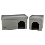 Trixie Kattenmand / Kattenhuis Kimy Soft 2 Verdiepingen Lichtgrijs