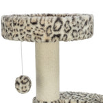 Trixie Krabpaal Leo Panterprint Rond Creme