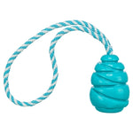 Trixie Jumper Kegel Aan Touw Super Strong Tpr Petrol