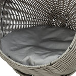 Trixie Kattenmand Amalia Rond Polyrattan Grijs