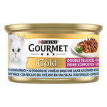 Gourmet Gold Luxe Mix Zeevis In Saus Met Spinazie