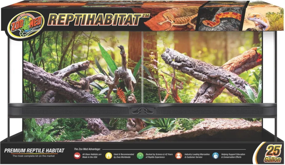 NT-25DW REPTIHABITAT 76*40*30CM DUBBEL DEUR