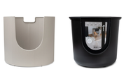 FUSE Design Kattenbak (beige geribbeld)