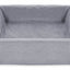 Bia Bed Cotton Hoes Hondenmand Grijs