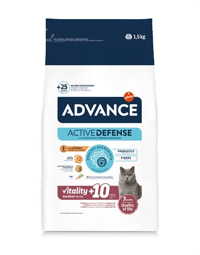 Advance Cat Sterilized Sensitive Senior 10+