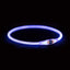 Trixie Lichtgevende Halsband Usb Flash Light Oplaadbaar Tpu Blauw