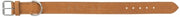 Trixie Halsband Hond Rustic Vetleer Heartbeat Bruin