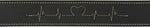 Trixie Halsband Hond Rustic Vetleer Heartbeat Zwart
