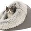 Trixie Kattenmand Iglo Harvey Grijs / Wit-Zwart