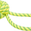 Trixie Aquatoy Touw Met Bal Drijvend Polyester Geel / Groen