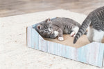 Trixie Krabmand Karton Catnip Turquoise