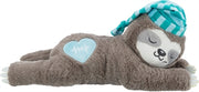 Trixie Pluche Luiaard Grijs Met Heartbeat Voor Puppy
