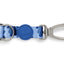 Morso Hondenriem Verstelbaar Gerecycled Splash Blauw