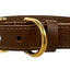 Sazzz Halsband Hond Braveheart Classic Leer Zadel Bruin