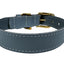 Sazzz Halsband Hond Braveheart Classic Leer Lichtblauw