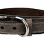 Sazzz Halsband Hond Boho Vintage Leer Bruin
