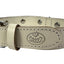 Sazzz Halsband Hond Adventure Stone Classic Leer Creme