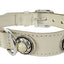 Sazzz Halsband Hond Adventure Stone Classic Leer Creme