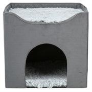 Trixie Kattenhuis Harvey Grijs-Wit / Zwart