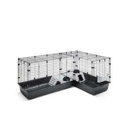 Savic Clubix Corner Knaagdierkooi Zwart