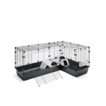 Savic Clubix Corner Knaagdierkooi Zwart
