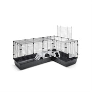 Savic Clubix Corner Knaagdierkooi Zwart