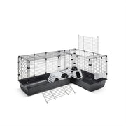 Savic Clubix Corner Knaagdierkooi Zwart