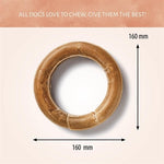 Merkloos Geperste Ring