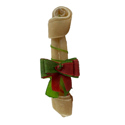 Petsnack Xmas Bot Geknoopt Naturel