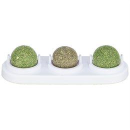 Trixie Speelballen Matatabi En Catnip Met Houder