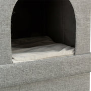 Trixie Kattenmand / Kattenhuis Kimy Soft 2 Verdiepingen Lichtgrijs
