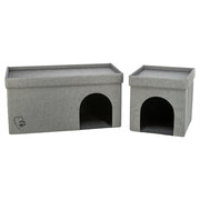 Trixie Kattenmand / Kattenhuis Kimy Soft 2 Verdiepingen Lichtgrijs