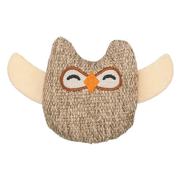 Trixie Uil Stof / Pluche Met Kattenkruid / Catnip Beige