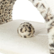 Trixie Krabbrug Leo Panterprint Creme