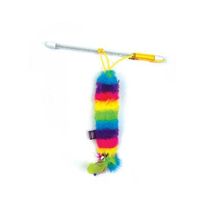 Happy Pet Tabby Patch Kattenhengel Regenboog Assorti