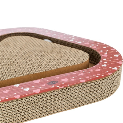 Trixie Krabplank Valentijn Met Ballen Driehoekig Karton Rood