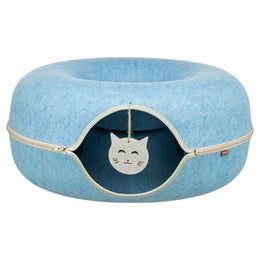 Trixie Speeldonut Vilt Blauw