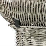 Trixie Kattenmand Amalia Rond Polyrattan Grijs