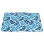 Trixie Koelmat Met Palmbladeren Print Lichtblauw