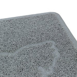 Trixie Kattenbakmat Kattensilhouet Pvc Lichtgrijs
