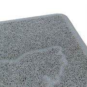 Trixie Kattenbakmat Kattensilhouet Pvc Lichtgrijs
