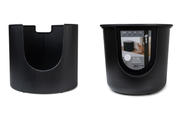 FUSE Design Kattenbak (zwart geribbeld)