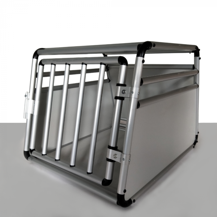 Topmast Autobench Aluminium - Stevige Reisbench - Ronde Buizen - Lichtgrijs