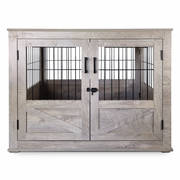 Topmast Luxueus Bench Rustic - Medium - 79 x 57 x 62 cm - Grey Weathered