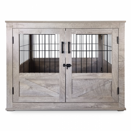 Topmast Luxueus Bench Rustic - Medium - 79 x 57 x 62 cm - Grey Weathered