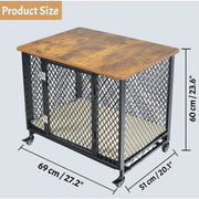 Topmast Metalen Bench Petit Grandes - Luxeus - 69 x 51 x 60 cm